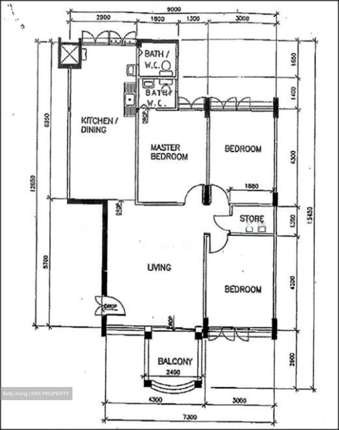 Blk 536 Bedok North Street 3 (Bedok), HDB 4 Rooms #624170231
